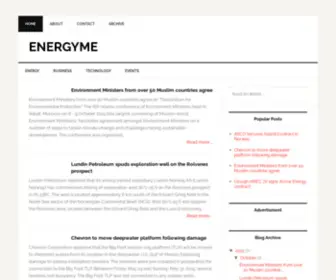 Energyme.com(Energy) Screenshot