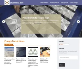 Energymetalnews.com(News and Information) Screenshot