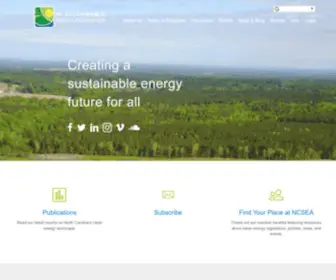 Energync.org(North Carolina Sustainable Energy Association) Screenshot