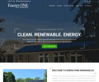 Energyonerenewables.com(Commercial Solar Panel Installation Company) Screenshot