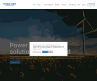 Energypeople.co.uk(Home) Screenshot