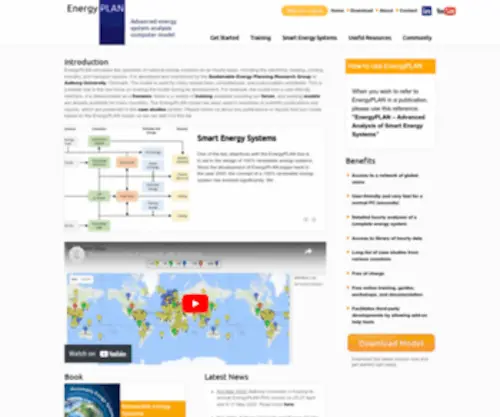 Energyplan.eu(Advanced energy systems analysis computer model) Screenshot