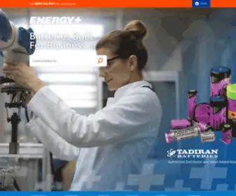 Energyplusbatteries.com(Lithium and li) Screenshot