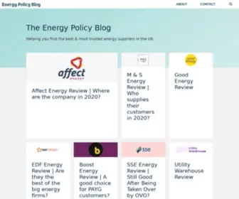 Energypolicyblog.com(Energy Policy Blog) Screenshot