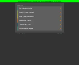 Energypolicyinfo.com(Energypolicyinfo) Screenshot