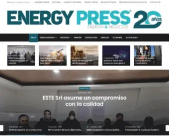 Energypress.com.bo(INICIO) Screenshot