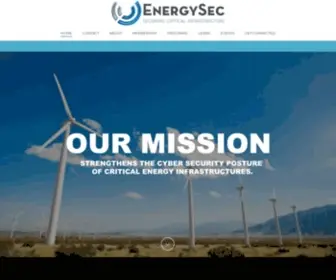 Energysec.org(Securing Critical Infrastructure) Screenshot