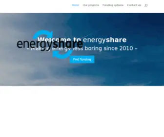 Energyshare.com(Energyshare) Screenshot