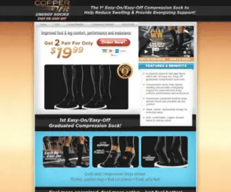 Energysocksoffer.com(Copper Fit Energy Socks) Screenshot