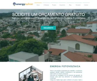 Energysolver.com.br(Energia Fotovoltaica) Screenshot