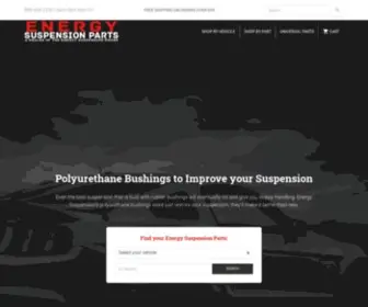 Energysuspensionparts.com(Polyurethane Suspension Parts) Screenshot