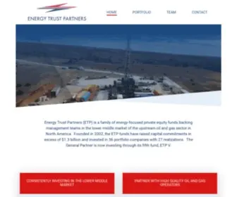 Energytrustpartners.com(Energy Trust) Screenshot