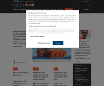 Energyvoice.com(Energy Voice) Screenshot