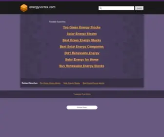 Energyvortex.com(Energyvortex) Screenshot