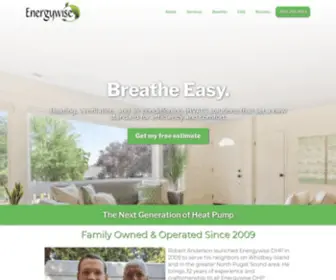 Energywisedhp.com(Energywise Ductless Heat Pumps) Screenshot
