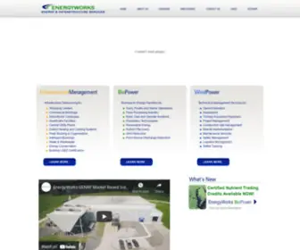 Energyworks.com(Bio and wind power and energy infrastructure management) Screenshot