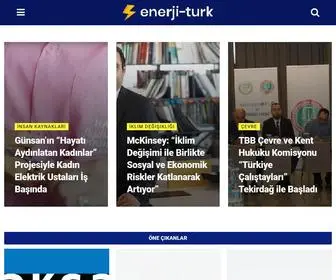 Enerji-Turk.com(Ana Sayfa) Screenshot