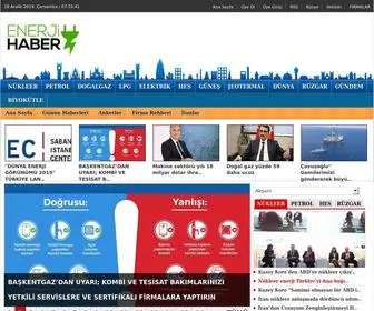 Enerjihaber.com(Enerji Haber) Screenshot