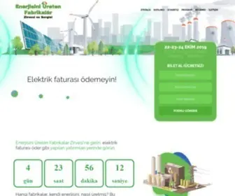 Enerjisiniuretenfabrikalar.com(üretim) Screenshot
