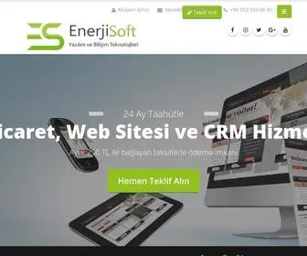 Enerjisoft.net(Enerji Soft Web Tasar) Screenshot