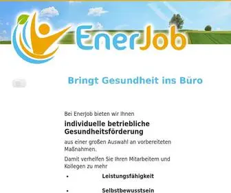 Enerjob.de(Gesundheitsmanagement) Screenshot