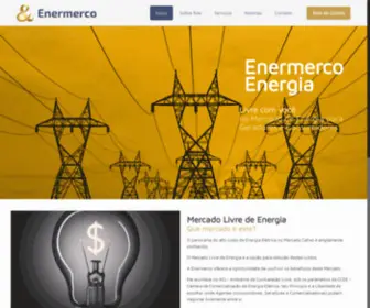 Enermerco.com.br(Enermerco Energia) Screenshot