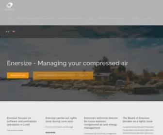 Enersize.com(Start) Screenshot