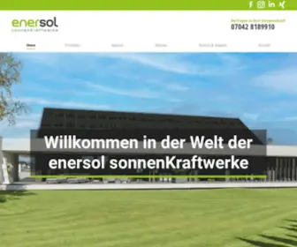 Enersol.eu(Willkommen in unserer Welt) Screenshot