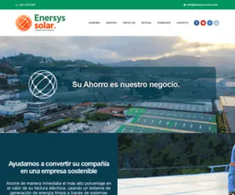 Enersys-Solar.com(Enersys Solar) Screenshot