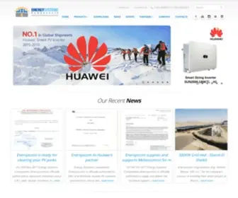 Enersyscom.com(Energy Systems Components) Screenshot