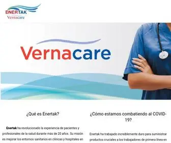 Enertak.cl(Mejorando la vida de pacientes y profesionales de la salud) Screenshot