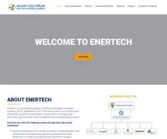 Enertech.com.kw(Holding Company) Screenshot