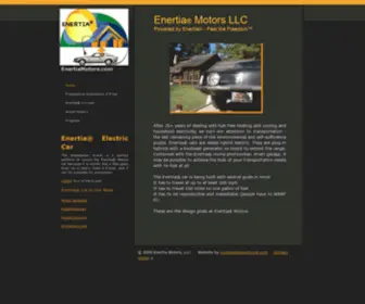 Enertiamotors.com(Enertia) Screenshot