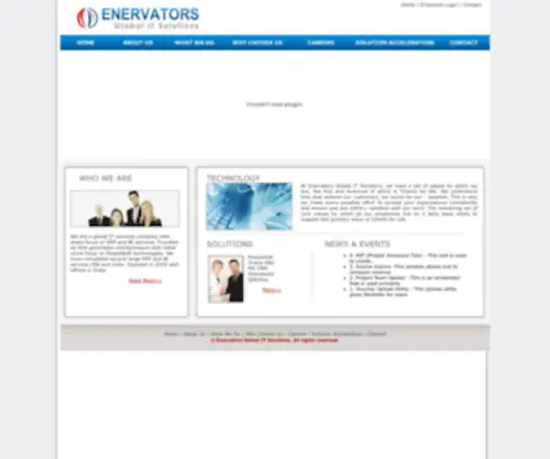 Enervators.com(Enervators) Screenshot