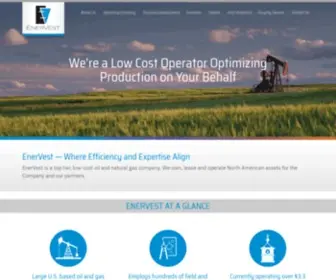 Enervest.net(Enervest) Screenshot