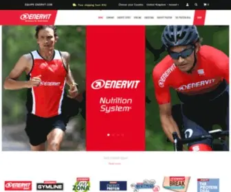 Enervit.it(Italy’s number one brand in food supplements) Screenshot