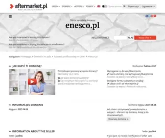 Enesco.pl(Cena domeny) Screenshot