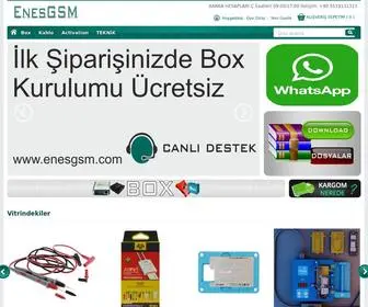 Enesgsm.com(I Z3x Box/Octopus Box/Riff Jtag Box/Spt Box/Log Kredi Aktive Box Sat) Screenshot