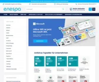 Enespa-Software.de(Enespa Software Shop) Screenshot