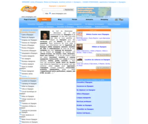 Enespagne.com(ESPAGNE (annuaire Espagne) Screenshot