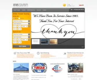Enesrentacar.net(ENES TOURS) Screenshot