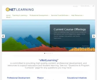 Enetlearning.org(ENetLearning is committed to providing high) Screenshot