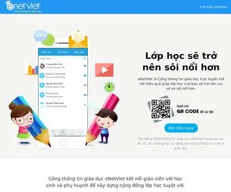 Enetviet.com(Kết nối gia đình nhà trường) Screenshot