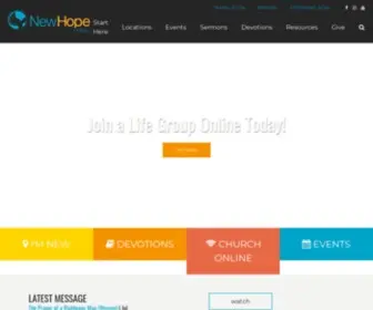 Enewhope.org(New Hope Oahu) Screenshot