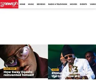 Enewsgh.com(Entertainment news Ghana) Screenshot
