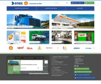 Enex.cl(Empresa Nacional de Energia) Screenshot