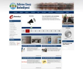 Enez.bel.tr(Enez Belediyesi) Screenshot