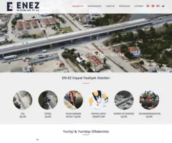 Enezinsaat.com.tr(En-Ez İnşaat) Screenshot