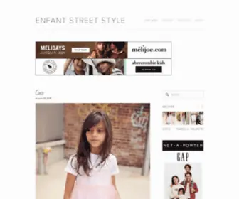 Enfantstreetstyle.com(Enfant Street Style) Screenshot