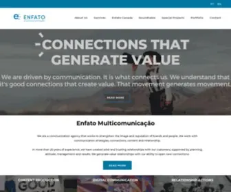 Enfato.com.br(Multicomunicação) Screenshot